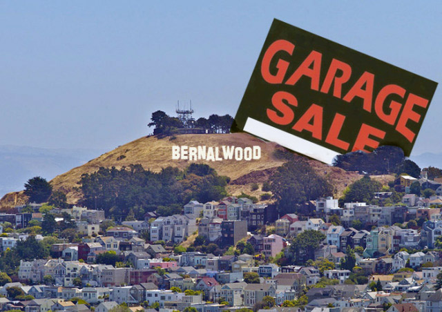 Bernal Hill from Billy Goat Hill Park