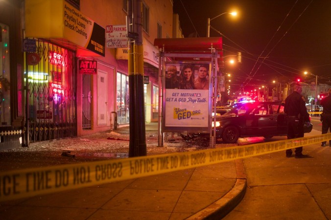 accident. mission st/30th