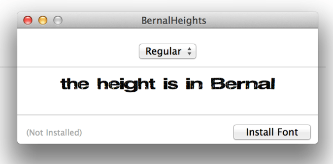HeightIsInBernal