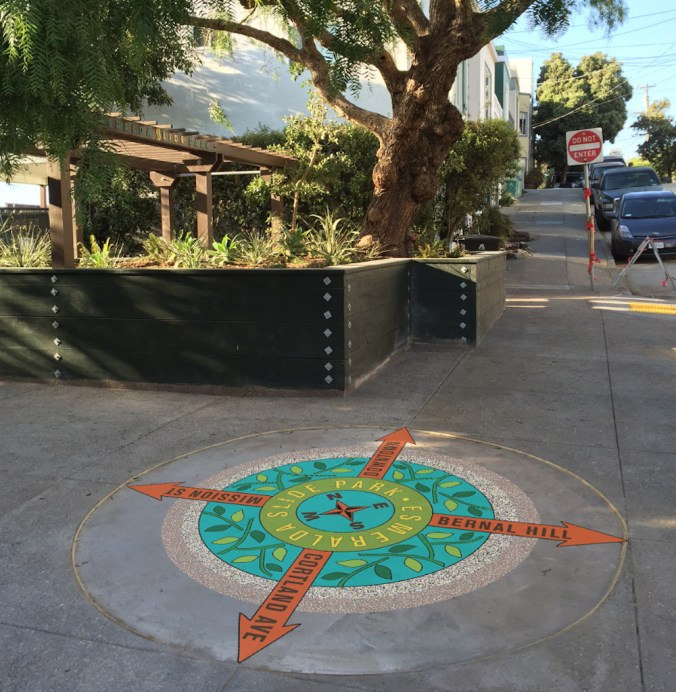 Rendering of proposed mosaic