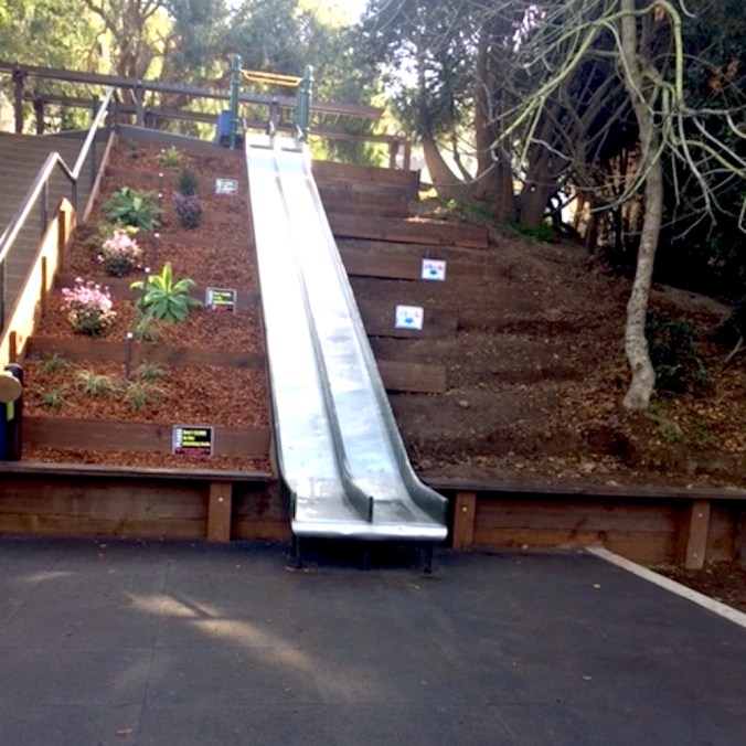 "Now with a cushy landing pad at the end!"